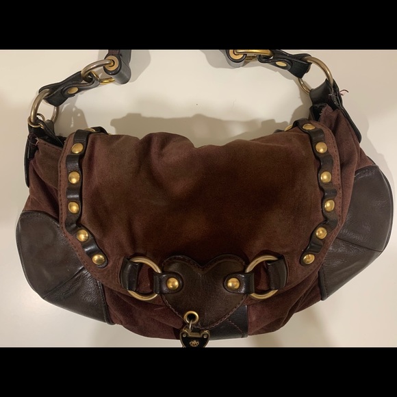 JUICY COUTURE suede hand bag - Picture 1 of 1